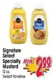 Jewel-Osco Signature Select Specialty Mustard offer