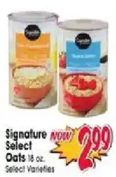 Jewel-Osco Signature Select Oats offer