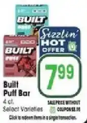 Jewel-Osco Built Puff Bar offer