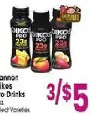 Jewel-Osco Oikos Pro Drinks offer
