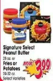 Jewel-Osco Signature Select Peanut Butter offer