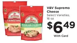 Fry's V&V Supremo Cheese offer