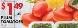 Compare Foods Plum Tomatoes offer