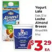 Supermercado El Rancho Yogurt Lala Almond Breeze offer