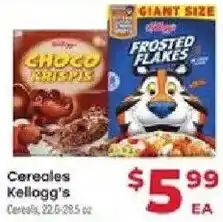 Supermercado El Rancho Kellogg's Frosted Flakes offer