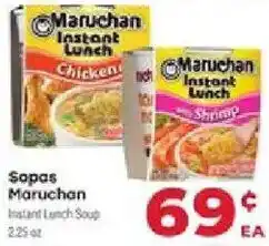 Supermercado El Rancho Maruchan instant lunch offer