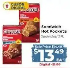Supermercado El Rancho Hot Pockets Sandwiches offer