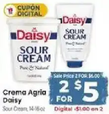 Supermercado El Rancho Daisy sour cream offer