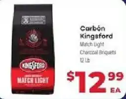 Supermercado El Rancho Carbon Kingsford Match Light Charcoal Briquets offer