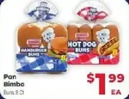Supermercado El Rancho Pan Bimbo Buns offer