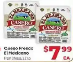 Supermercado El Rancho El Mexicano Queso Fresco offer