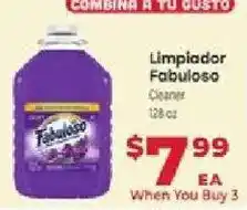 Supermercado El Rancho Fabuloso cleaner offer