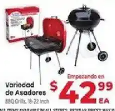 Supermercado El Rancho Variety of Grills offer