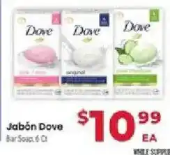 Supermercado El Rancho Dove bar soap offer