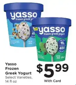 Fry's Yasso Frozen Greek Yogurt offer