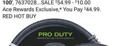 Ace Hardware Ace SmartFLOMax 50' Premium Garden Hose 100' offer