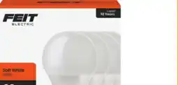 Ace Hardware Feit Electric LED Bulb 4/Pk offer