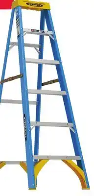 Ace Hardware Werner 6' Type I Fiberglass Step Ladder, 250 Lb. Capacity offer