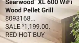 Ace Hardware Weber Searwood XL 600 WiFi Wood Pellet Grill offer