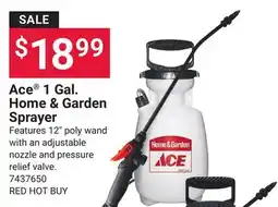 Ace Hardware Ace 1 Gal. Home & Garden Sprayer offer