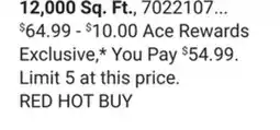 Ace Hardware Scott's Turf Builder Winterguard Fall Lawn Food offer
