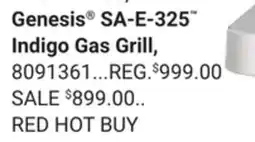 Ace Hardware Genesis SA-E-325 Indigo Gas Grill offer