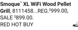 Ace Hardware Smoque XL WiFi Wood Pellet Grill offer