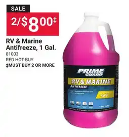 Ace Hardware RV & Marine Antifreeze offer
