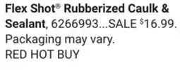 Ace Hardware Flex Shot Rubberized Caulk & Sealant offer