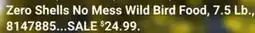 Ace Hardware Zero Shells No Mess Wild Bird Food offer