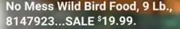 Ace Hardware Chirp No Mess Wild Bird Food offer