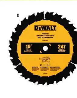 Ace Hardware DEWALT Hand Tool and Power Tool Accessories 10 Framing Circular Saw Blade offer
