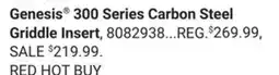 Ace Hardware Genesis 300 Series Carbon Steel Griddle Insert offer
