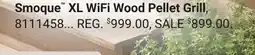 Ace Hardware Smoque XL WiFi Wood Pellet Grill offer