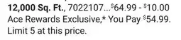 Ace Hardware Scotts Turf Builder Winterguard Fall Lawn Food offer