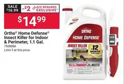 Ace Hardware Ortho Home Defense Insect Killer for Indoor & Perimeter offer