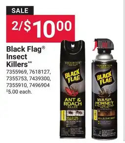 Ace Hardware Black Flag Insect Killers offer