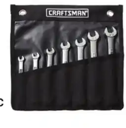 Ace Hardware CRAFTSMAN 7 Pc. SAE Wrench Set with Rollup Pouch offer