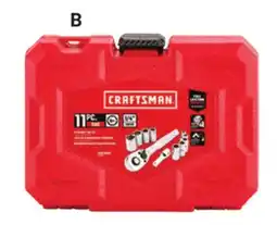 Ace Hardware CRAFTSMAN 11 Pc. 1/4 Drive SAE Socket & Ratchet Set offer