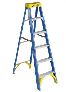 Ace Hardware Werner 6' Type I Fiberglass Step Ladder, 250 Lb. Capacity offer