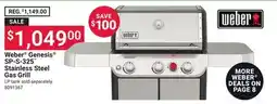Ace Hardware Weber Genesis SP-S-325 Stainless Steel Gas Grill offer