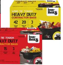 Ace Hardware Iron-Hold Heavy Duty Contractor Trash Bags offer