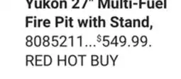 Ace Hardware Yukon 27 Multi-Fuel Fire Pit with Stand offer