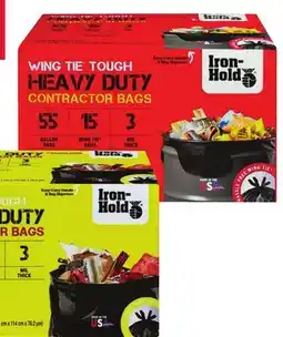 Ace Hardware Iron-Hold Heavy Duty Contractor Trash Bags offer