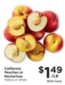 Kroger California Peaches or Nectarines offer