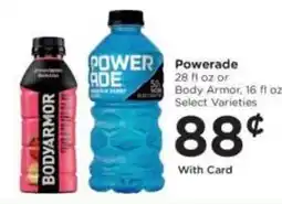Kroger Powerade and Body Armor offer