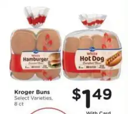 Kroger Kroger Buns offer