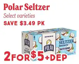 Market of Choice Polar Seltzer offer
