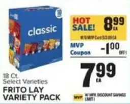 Food Lion Frito Lay Variety Pack offer