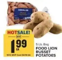 Food Lion Food Lion Russet Potatoes offer